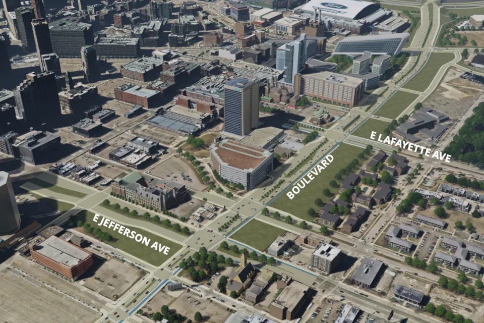 Map of proposed project area